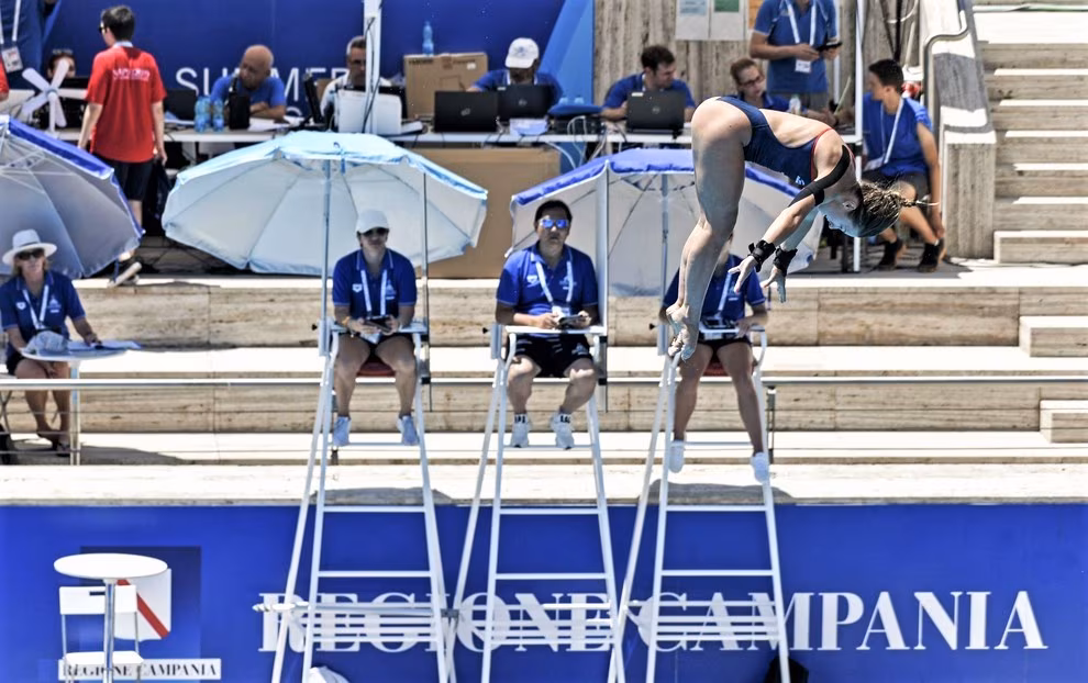 new Fotosud - Napoli Universiadi, le qualificazioni per i tuffi alla Mostra d'Oltremare Newfotosud Renato Esposito