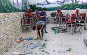 At least 63 people killed in wedding reception suicide bomb attack in Kabul