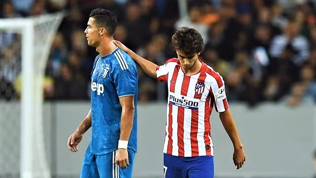 Cristiano Ronaldo e Joao Felix
