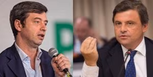 Andrea Orlando e Carlo Calenda