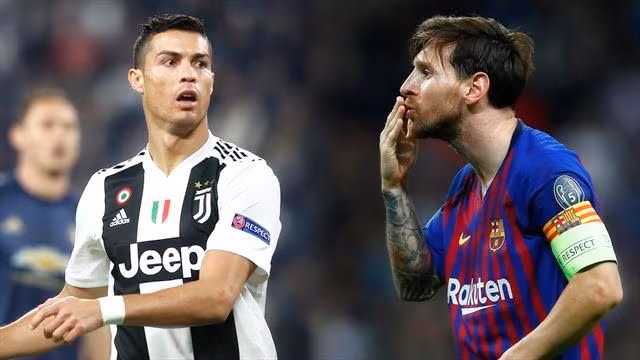 Cristiano Ronaldo e Leo Messi