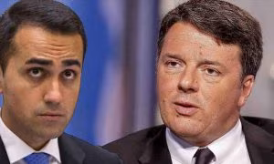 Luigi Di Maio e Matteo Renzi