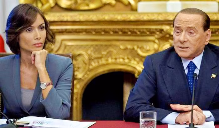 Mara Carfagna e Silvio Berlusconi