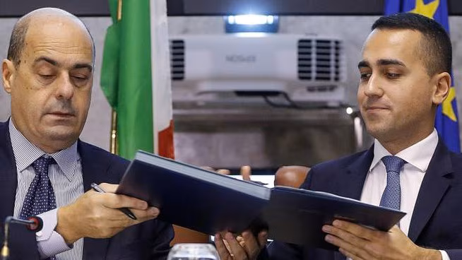 Nicola Zingaretti Luigi Di Maio
