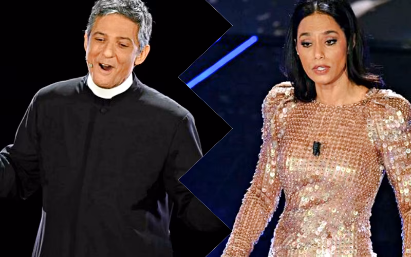 Fiorello e Rula Jebreal