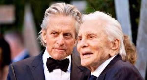 Michael e Kirk Douglas