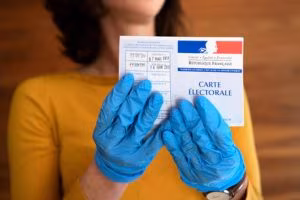 French municipal amid Covid-19 coronavirus outbreak
