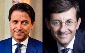 Giuseppe Conte e Vittorio Colao