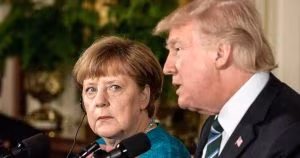 Angela Merkel e Donald Trump