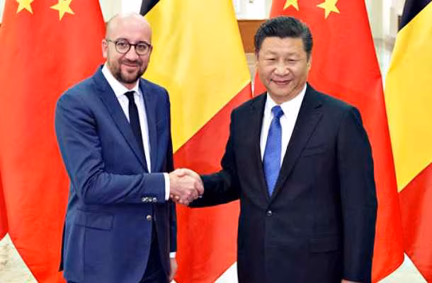 Charles Michel Xi Jinping