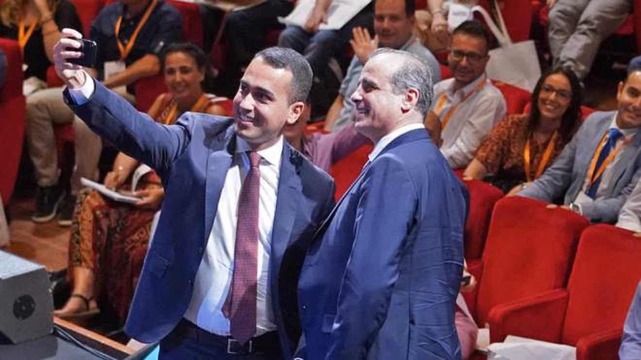 Luigi Di Maio e Mimmo Parisi
