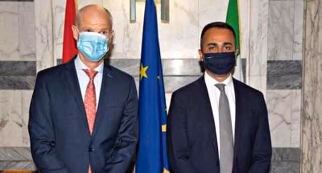 Stef Blok e Luigi Di Maio