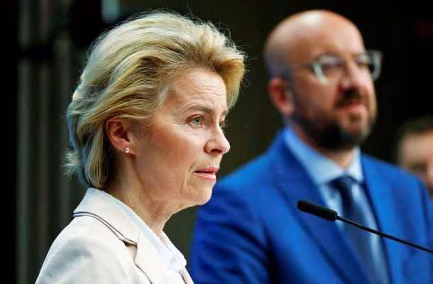 Ursula von der Leyen e Charles Michel