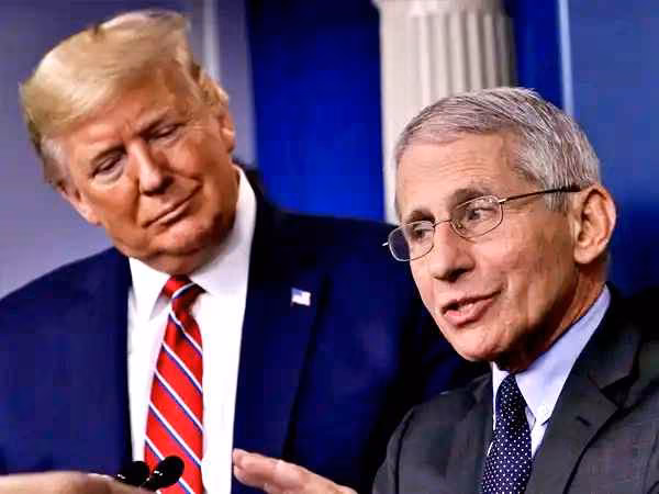 Donald Trump e Anthony Fauci