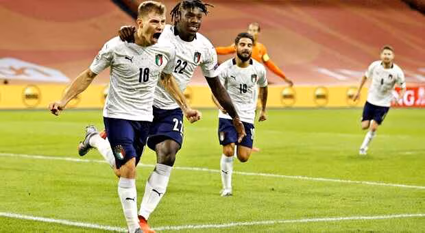 Italia la vittoria sull'Olanda