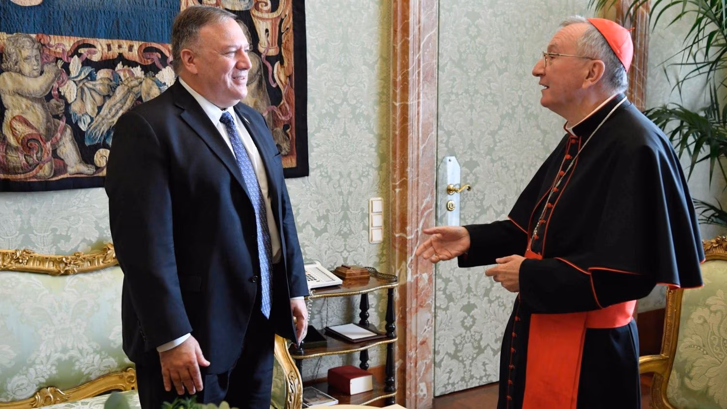 Pompeo e Parolin