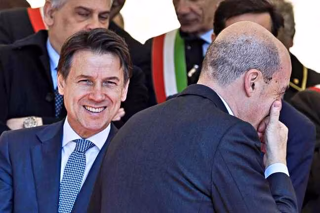 Giuseppe Conte e Nicola Zingaretti