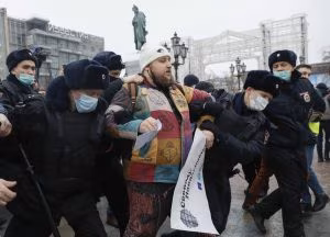 Navalny scatena proteste