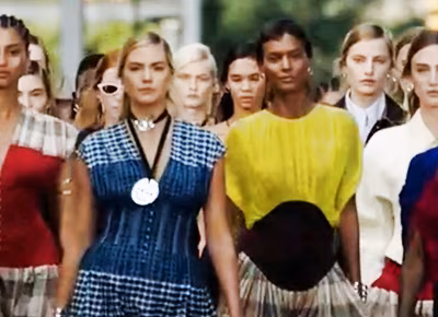 Soho la sfilata chic di Tory Burch