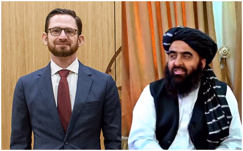 Thomas West e Amir Khan Muttaqi