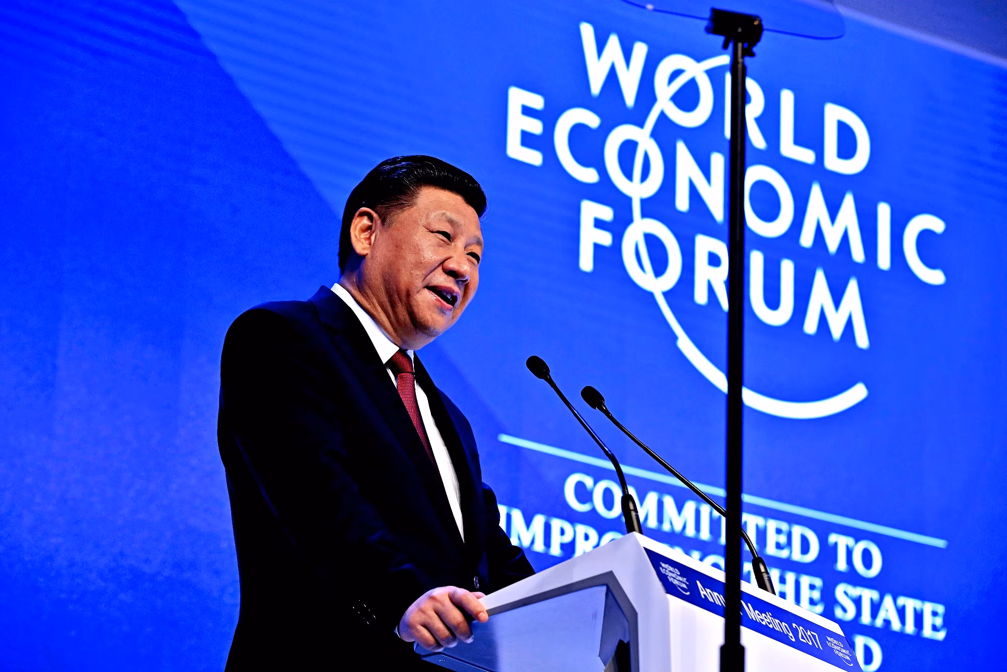 Opening Day Of The World Economic Forum (WEF) 2017