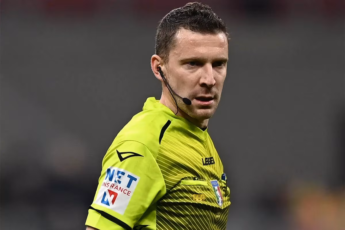 L'arbitro Marco serra