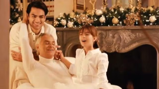 Andrea, Matteo e Virginia Bocelli