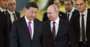 Xi e Vladimir Putin