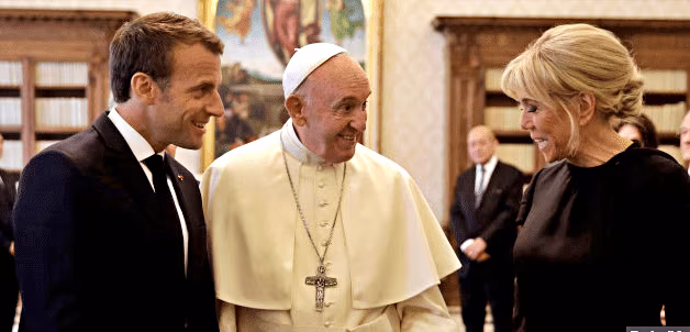 papa-francesco-macron