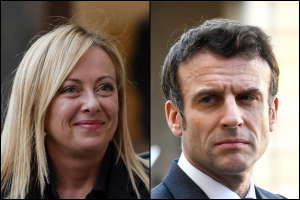 Meloni e Macron