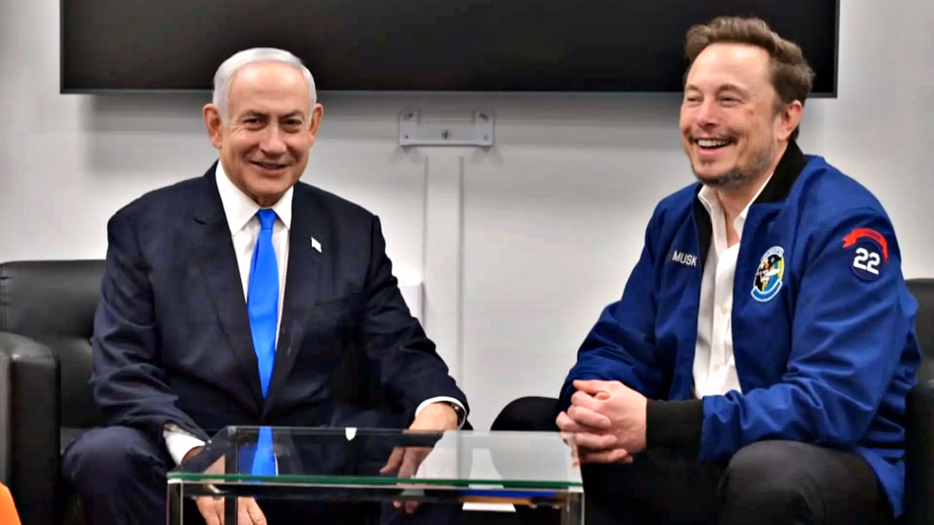 Benjamin Netanyahu e Elon Musk
