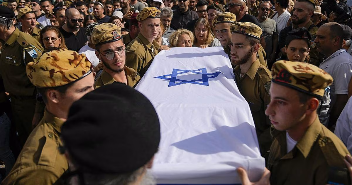 Funerale della soldata israeliana