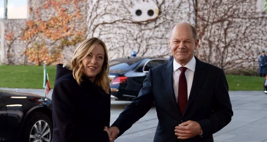 IL PRESIDENTE MELONI A BERLINO