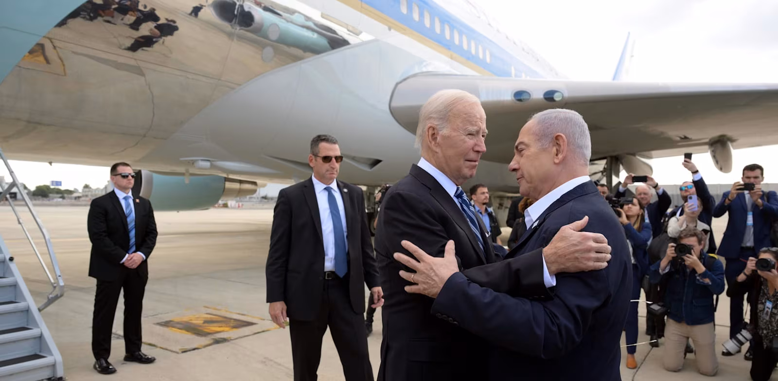 Joe Biden e Benjamin Netanyahu