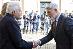 Mattarella e Petr Pavel