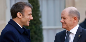 Emmanuel Macron e Olaf Scholz1
