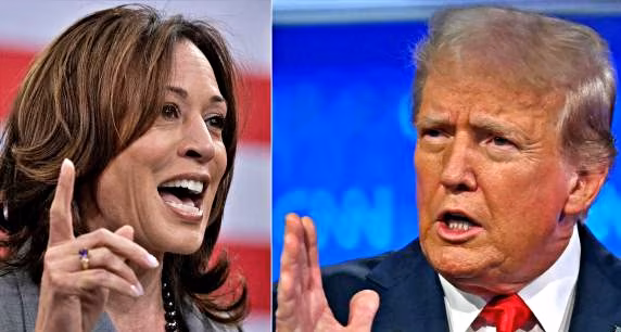 Kamala Harris e Donald Trump