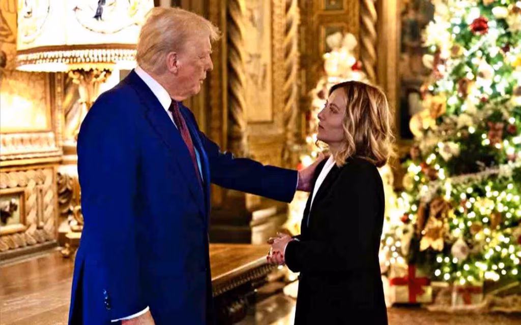 Donald Trump e Giorgia Meloni