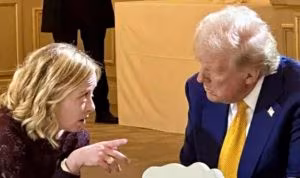 Giorgia Meloni e Donald Trump