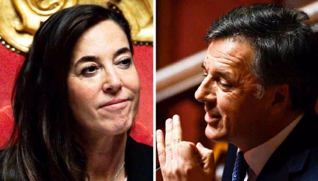 Licia Ronzulli e Matteo Renzi