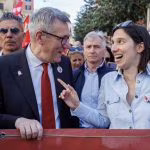 Maurizio Landini e Elly Schlein