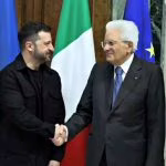 Mattarella e Zelensky