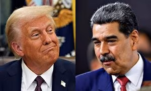 Donald Trump e Nicolas Maduro