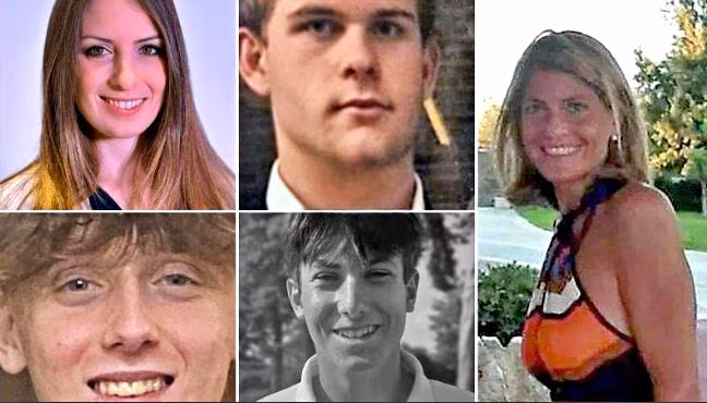 i 6 ragazzi italiani ancora dispersi1