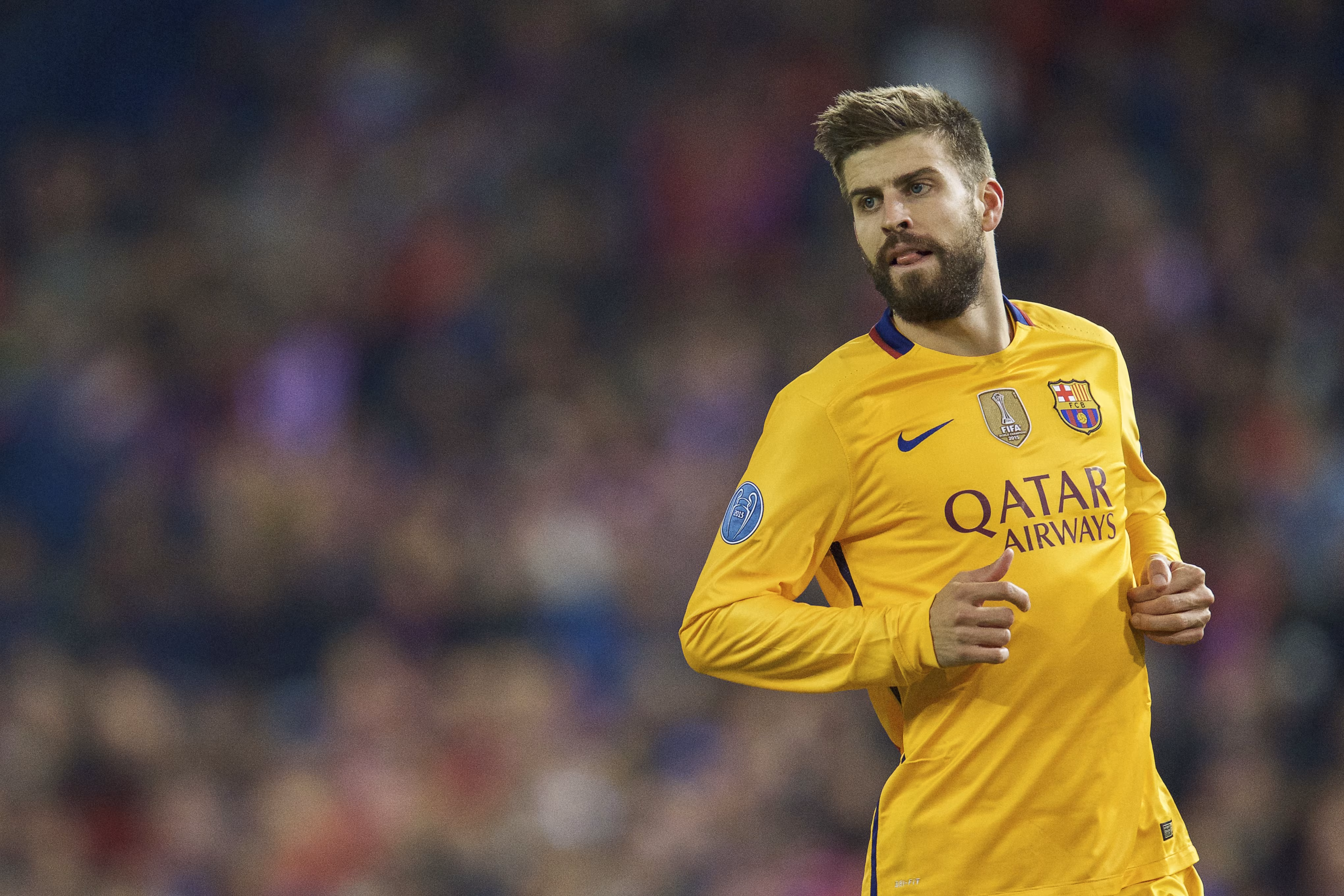 Gerard Piqué centrale del Barcellona