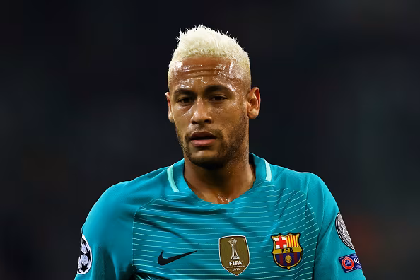 Neymar con la maglia del Barcellona