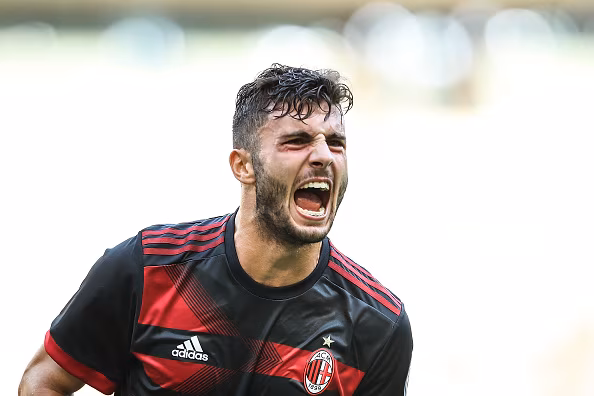 Patrick Cutrone, miglior marcatore del Milan nell'ultima stagione.