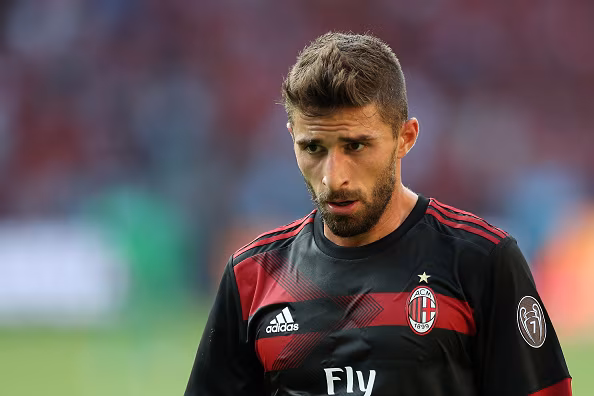 Fabio Borini, attaccante del Milan.