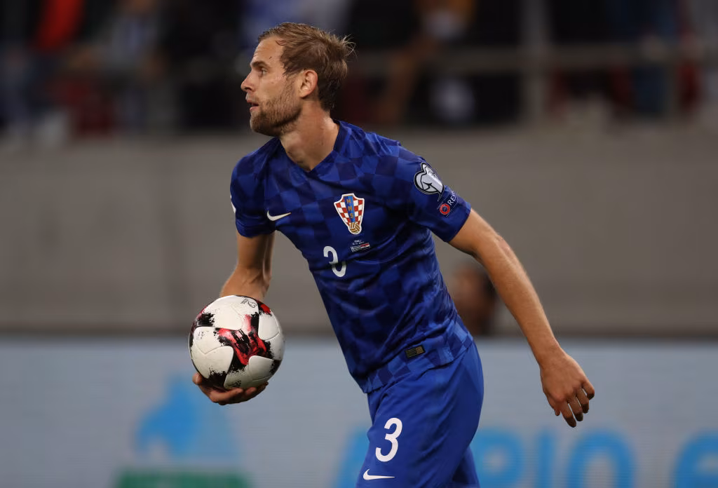 Ivan Strinic, terzino sinistro appena acquistato dal Milan.