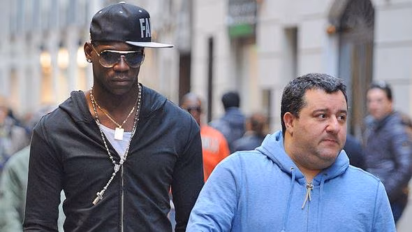 Calciomercato Milan - Una delle coppie più discusse: Balotelli e Raiola